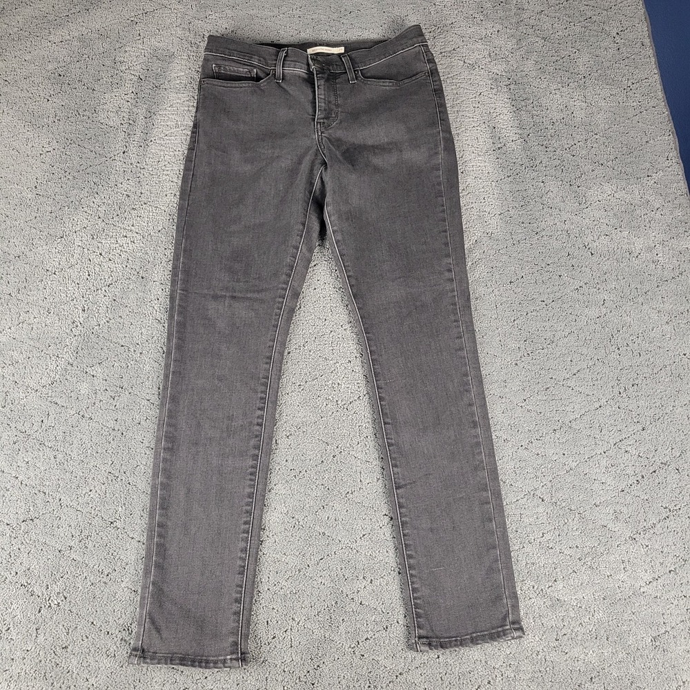 Levis 311 Jeans Womens 29 Black Shaping Skinny Dark Wash Slimming Stretch Denim
